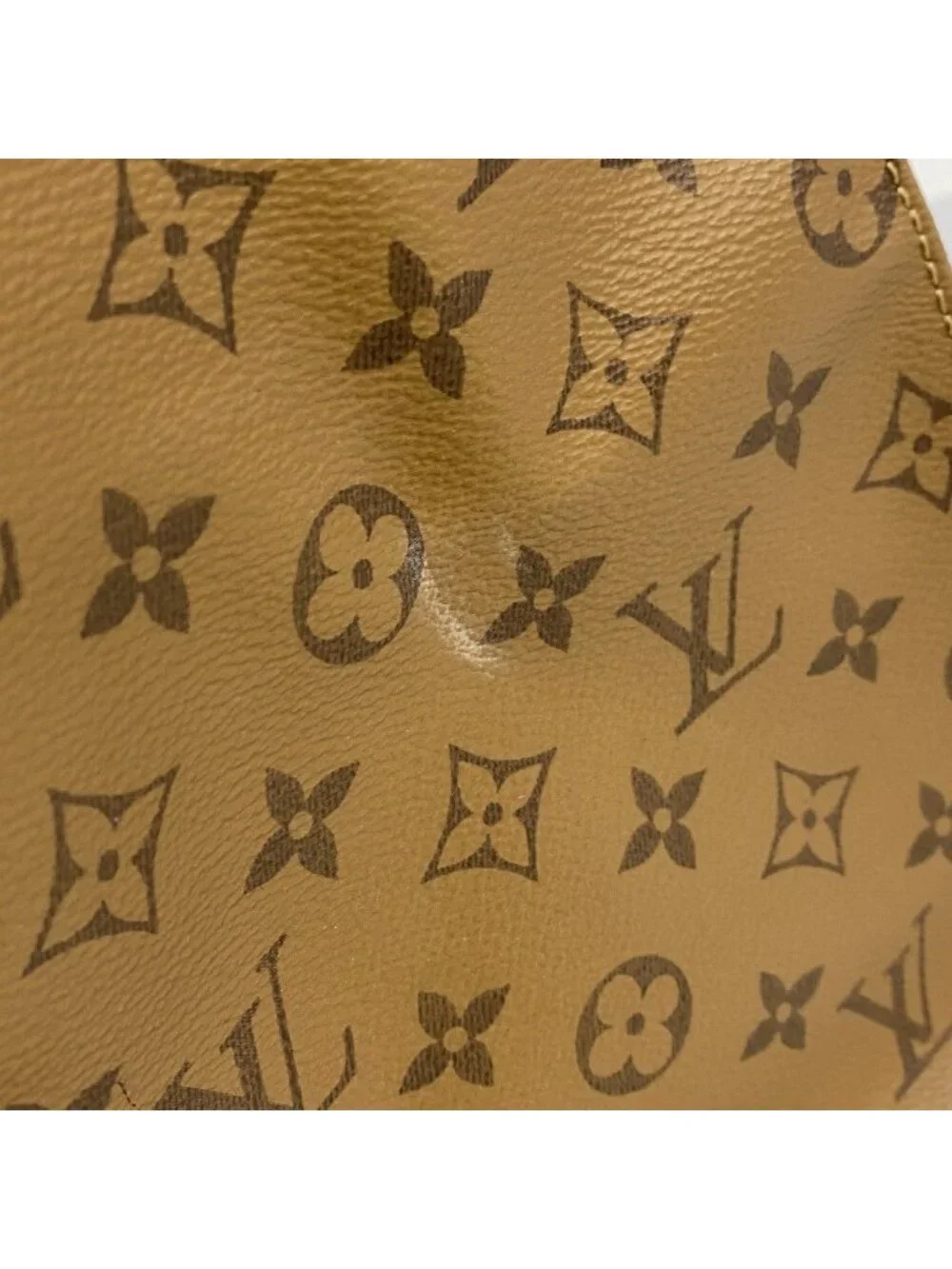Louis Vuitton Tote Monogram Giant Reverse On The Go GM Brown 2-Way